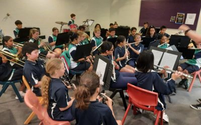 Local Primary School Students Join Junior Band