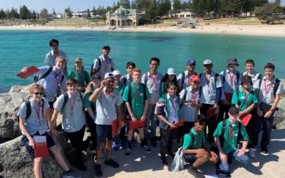 Earth and Environmental Science Students Head to the Beach