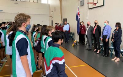 Year 7’s Commemorate the ANZAC’s with Official Assembly