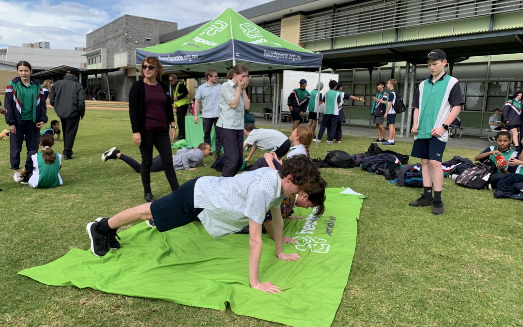 CVC Take Part in The Push-Up Challenge for Headspace