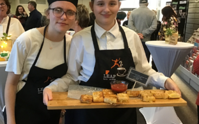 Hospitality Students Cater LEAP Dinner