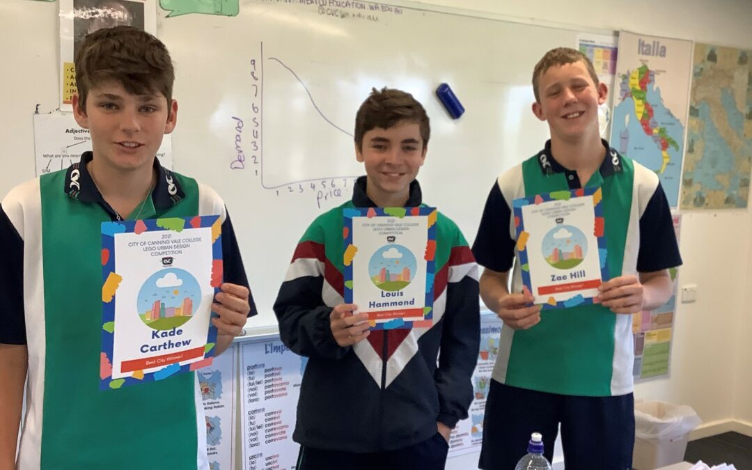 Yr 7 HASS Lego City Building Competition