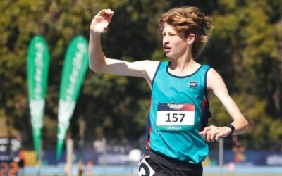 Year 9 Declan Somers Achieves Steeplechase State Record