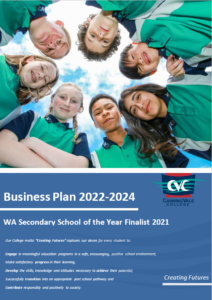 Canning Vale College Business Plan 2022-2024