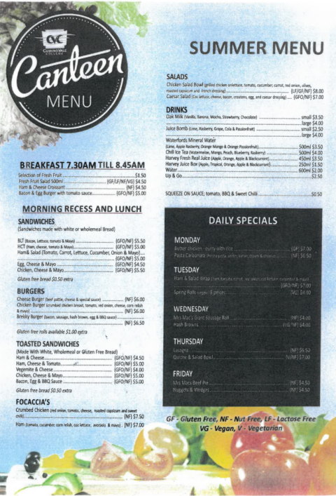 CVC Cafe | Canning Vale College