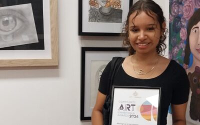 Year 11 Student Wins 2024 Aboriginal Artist Award