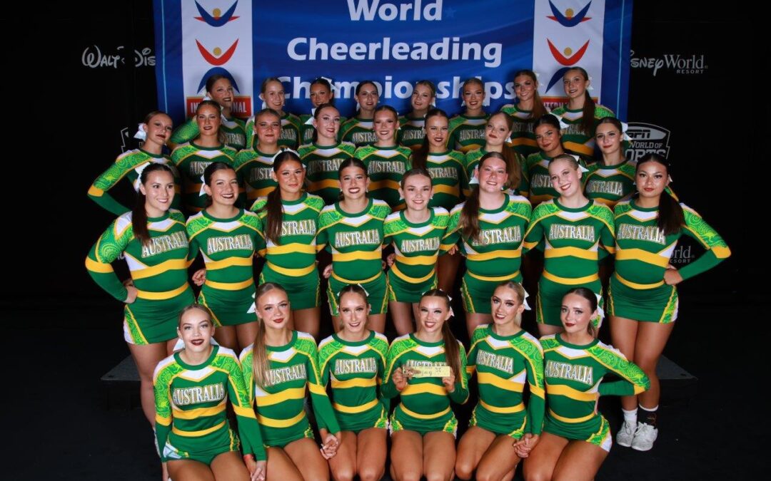 CVC Students Win Gold in Cheerleading