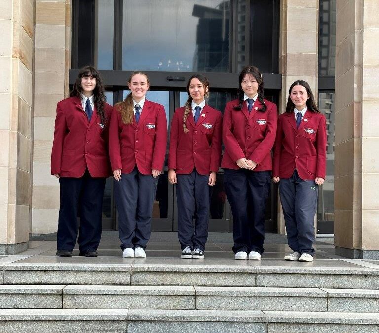 CVC Student Council visit WA Parliament House