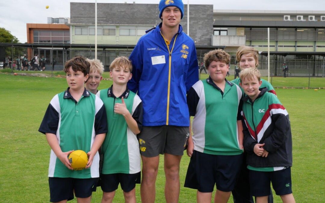 West Coast Eagles visit CVC!