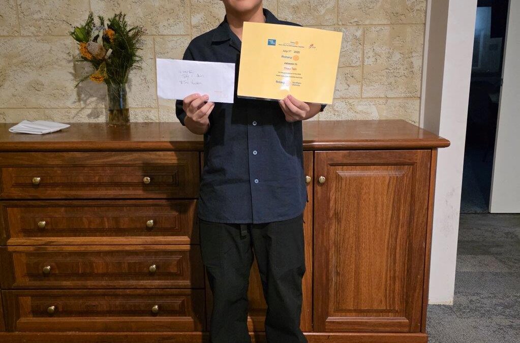 CVC Student Win at Rotary Club Speaking Contest