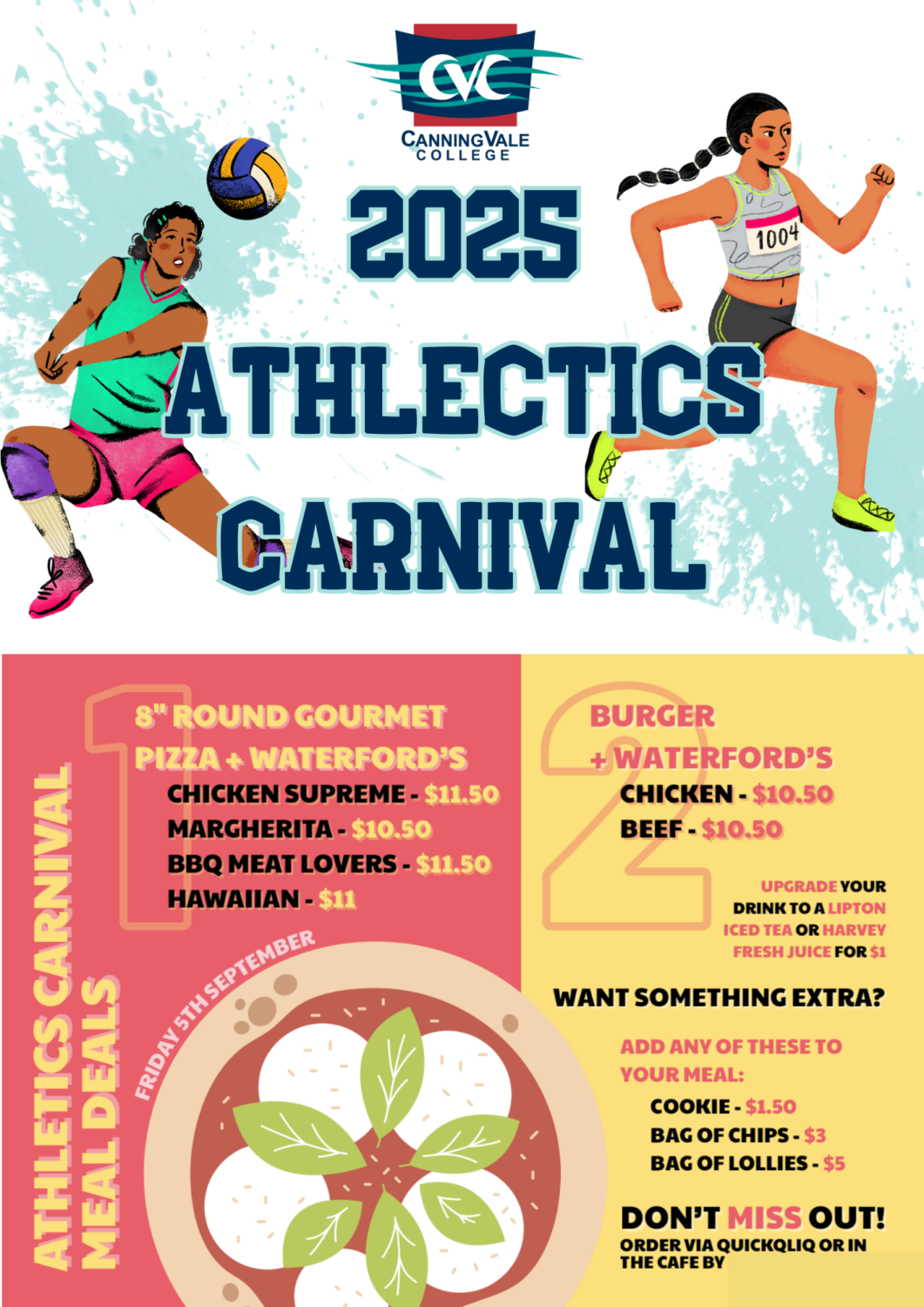 Blue Green Orange Vibrant Sports Festival Instagram Post (Flyer (A4))
