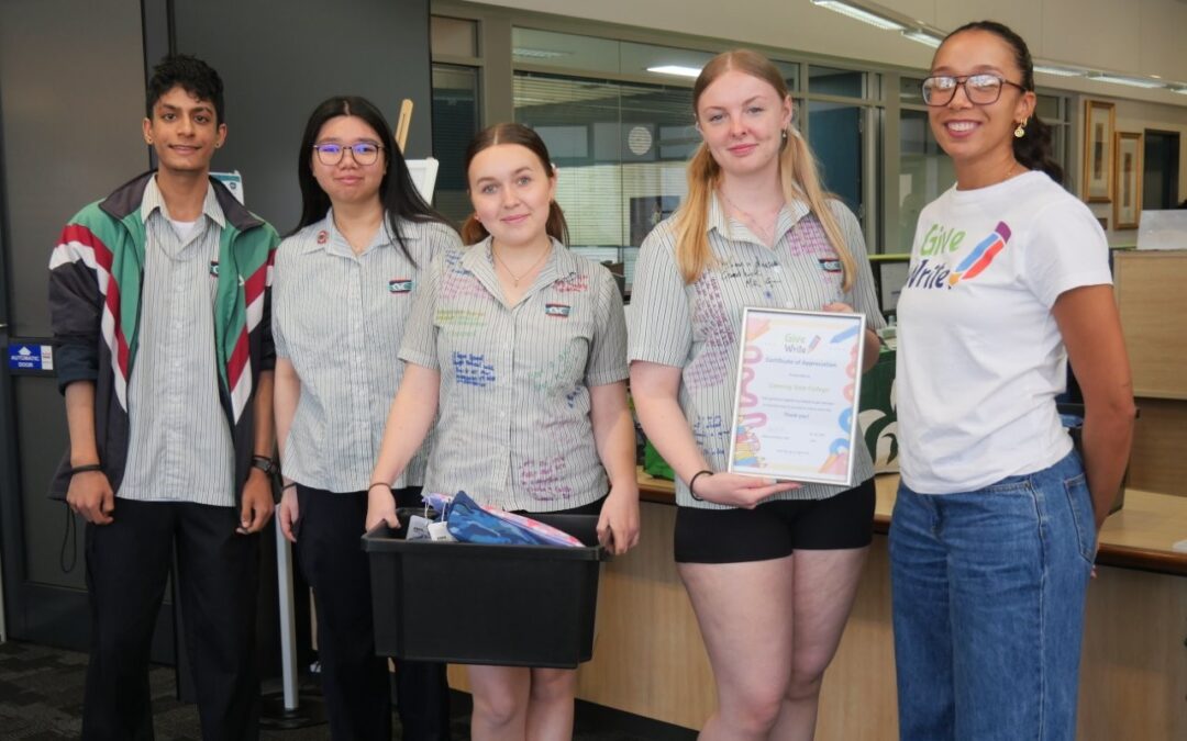 Year 12 Students Successful Donation Drive