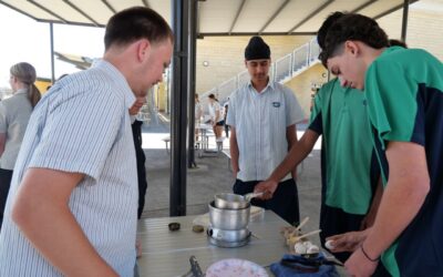 Year 10 Expedition Class Practice Outdoor Cooking