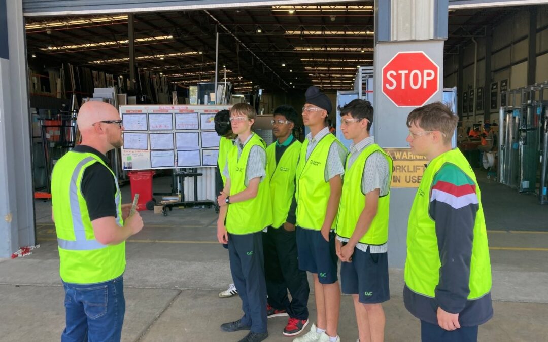 Year 10 Students visit Glass Co Canning Vale