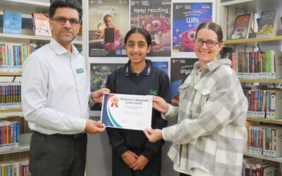 Premier’s Reading Challenge – Weekly Prize Winner