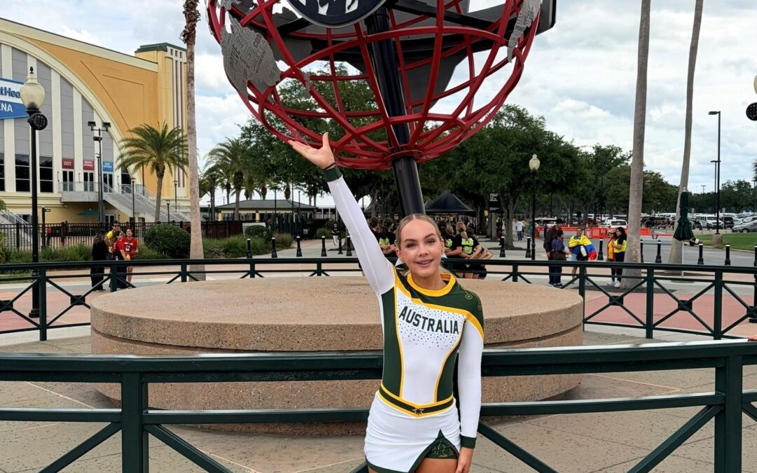 Outstanding Achievement in Cheerleading – Georgia Stewart Selected for Team Australia